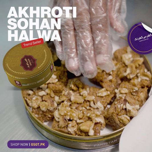 DOUBLE AKHROTI SOHAN HALWA 500g